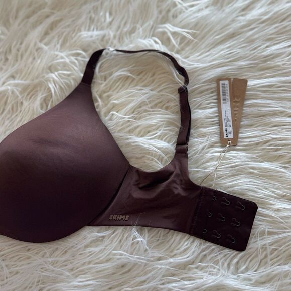 Skims Wireless Super Push up Bra Cocoa Size 32DD - Picture 5 of 8